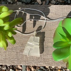 Hand Crafted Sea Glass Necklace